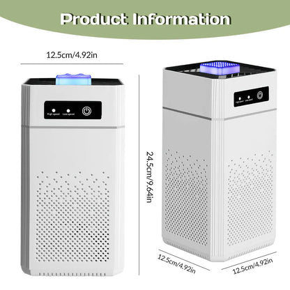 HEPA Air Purifier, 20dB Low Noise, USB Powered 360°
