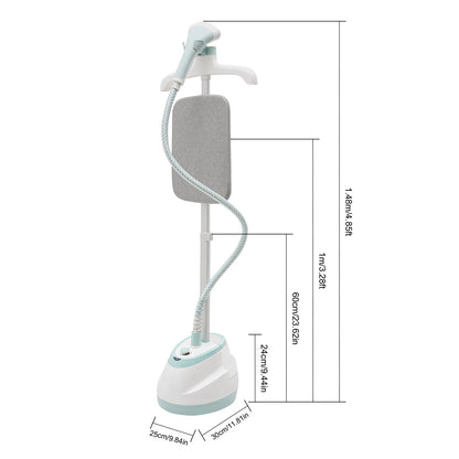 1350W Freestanding Professional Cloth Steamer with Ironing Board