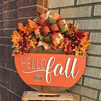 HELLO FALL Door Hanger