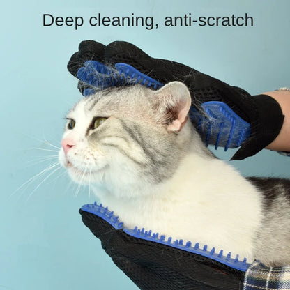 Silicone Pet Grooming Glove for Dogs, Cats