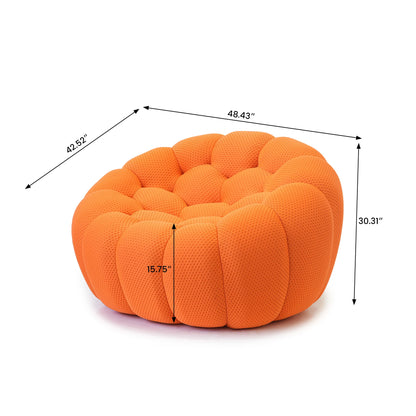 49'' Oversized Boneless Bubble Couch, Chair