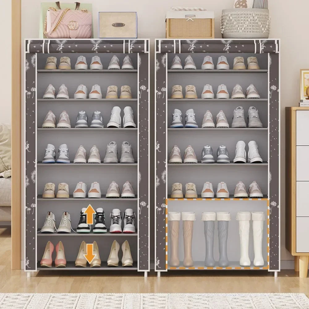 Multi-layer Dustproof Shoe Cabinet, Organizer