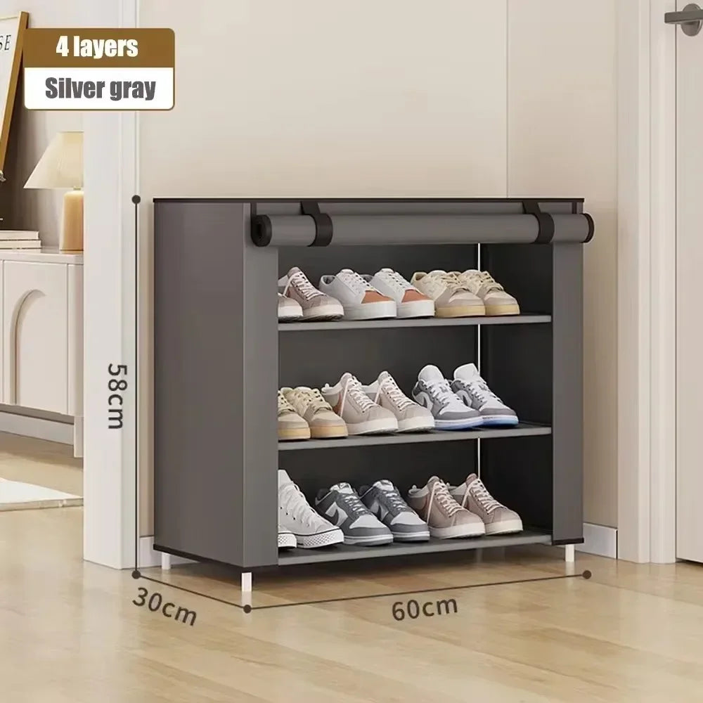 Multi-layer Dustproof Shoe Cabinet, Organizer