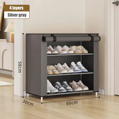 Multi-layer Dustproof Shoe Cabinet, Organizer