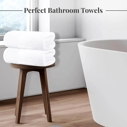 100% Cotton Super Absorbent Bathroom Towels Set
