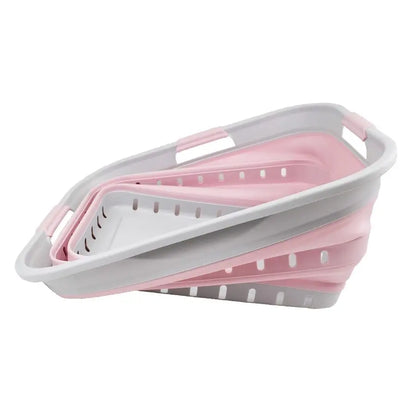 11 gallon Collapsible Plastic Laundry Basket