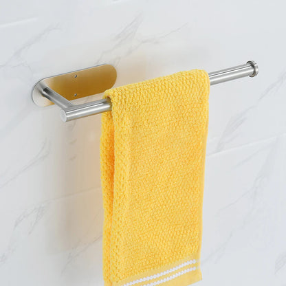 Hand Towel Holder for Bathroom, Kitchen, Adhesive