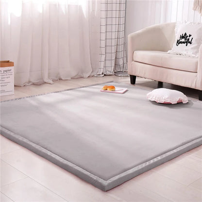 1.8" Thick Padded Foam Rug, Baby Mat for Floor Play