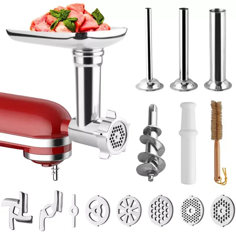 Stainless Steel Durable Meat Grinder, Mixer, St