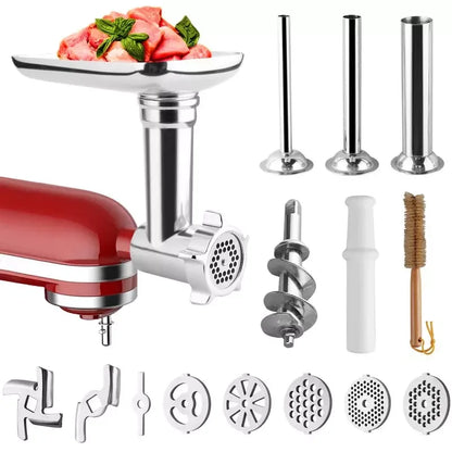 Stainless Steel Durable Meat Grinder, Mixer, St