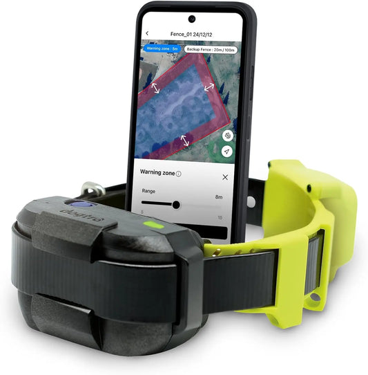 Multifunctional Wireless Dog Fence w/App, Smart Dog GPS Fence – No Subscription,