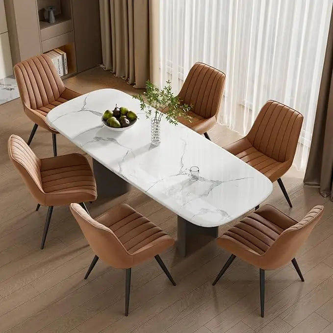 Mid Century Modern Dining Chairs Set of 6