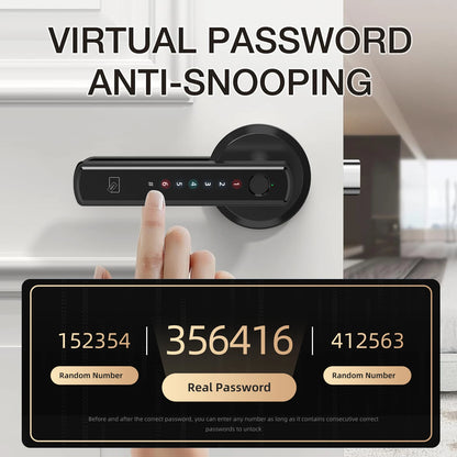 Smart Lock, Fingerprint Door Lock, App Control Passcode