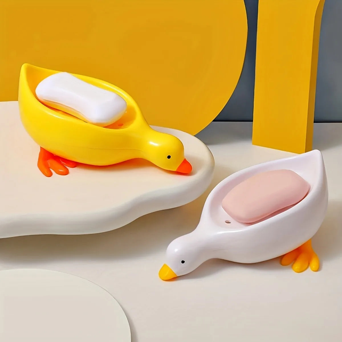 Cute Self Draining "Duck" Soap Holder