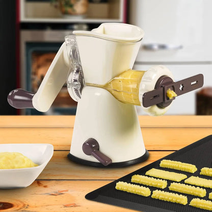 Cookie, Biscuit, Churros Maker and Meat Grinder, Hand Crank