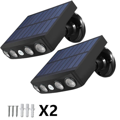 4 LED Flush Mount Light, Motion Sensor Security Spotlight