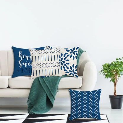 4pc, 18"x18" Decorative Throw Pillow Covers