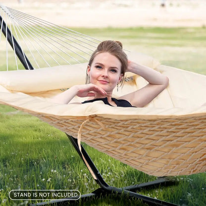 475 lbs. Capacity, Two Person Backyard Hammock with Pad