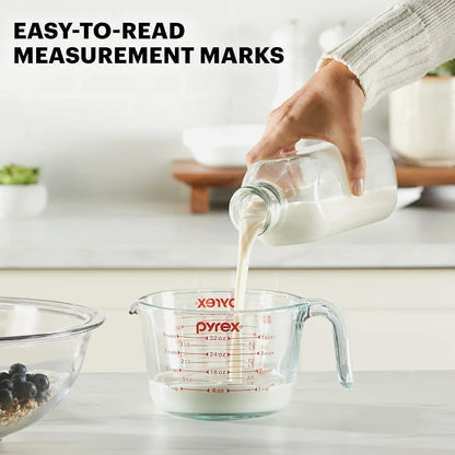 4-Cup Glass Measuring Cup for Baking and Cooking