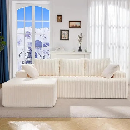 L-Shape Memory Foam, Modular Sectional Sofa, Couch