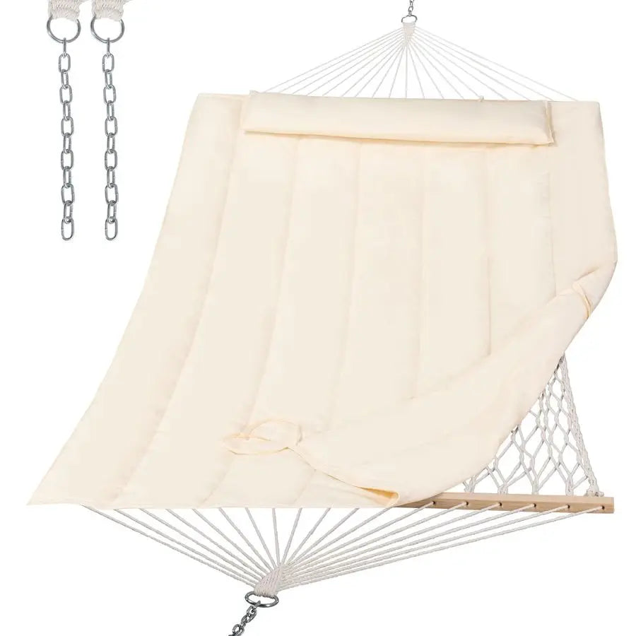 475 lbs. Capacity, Two Person Backyard Hammock with Pad