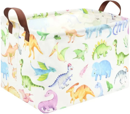 Ocean Animals Waterproof Kids foldable Laundry Basket, Multi-Colors