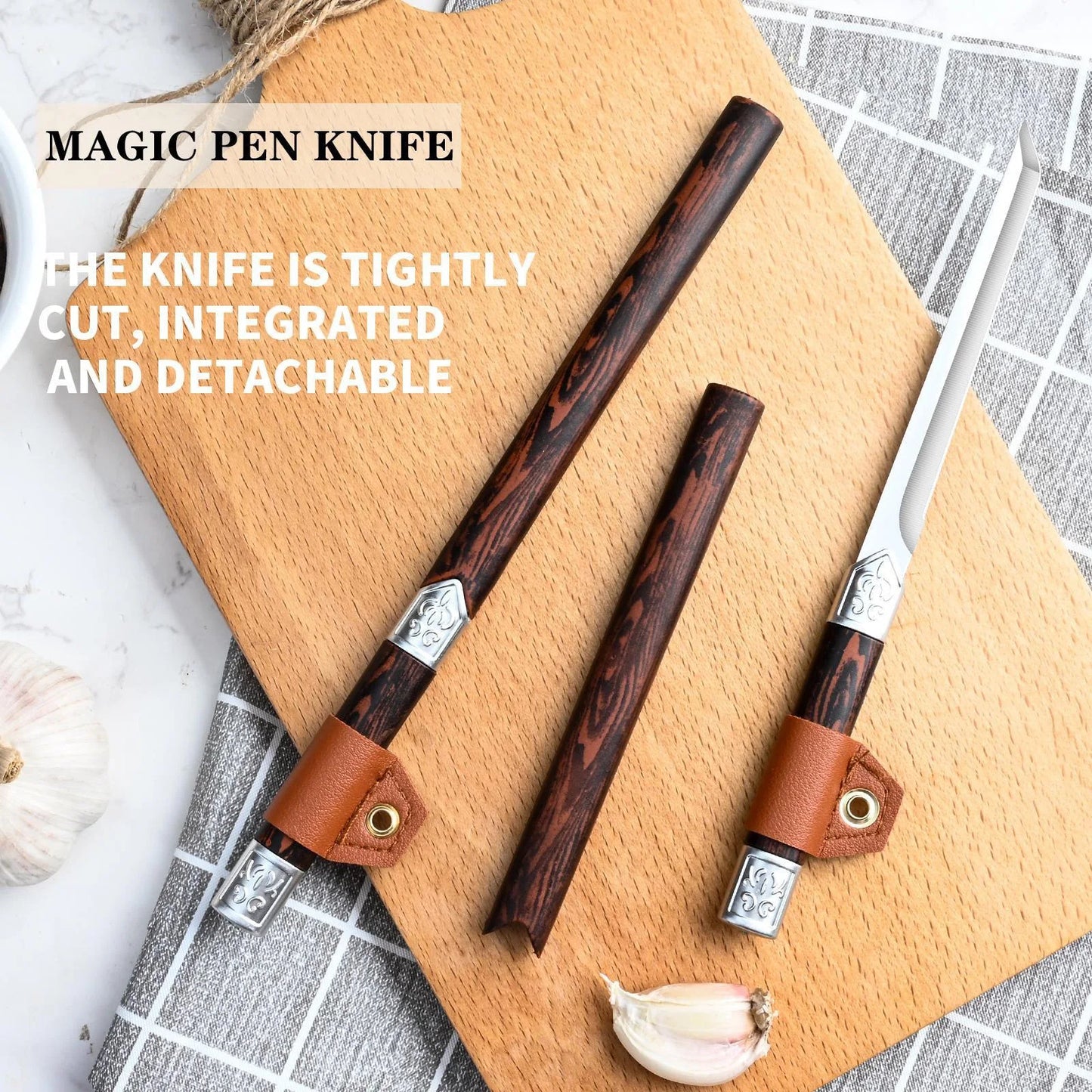 5pc Set of Forged Sharp Blade Boning, Slicing, Cutting Knives