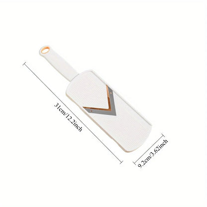 Plastic Vegetable Slicer, Cabbage Shredder w/Stainless Steel Blade