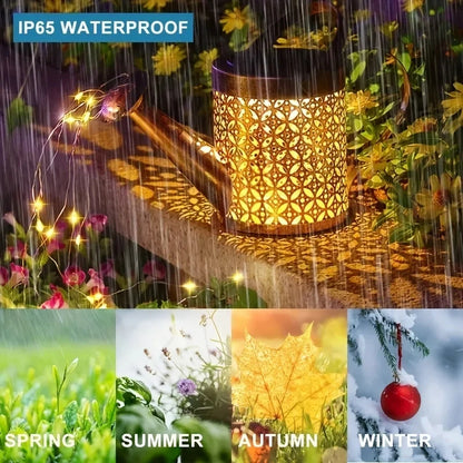 Large Outdoor Waterproof Shower Lights, Hanging Star LED Fairy