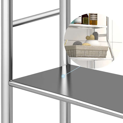 3-Tier Freestanding Over Toilet Storage Shelves, Paper Holder