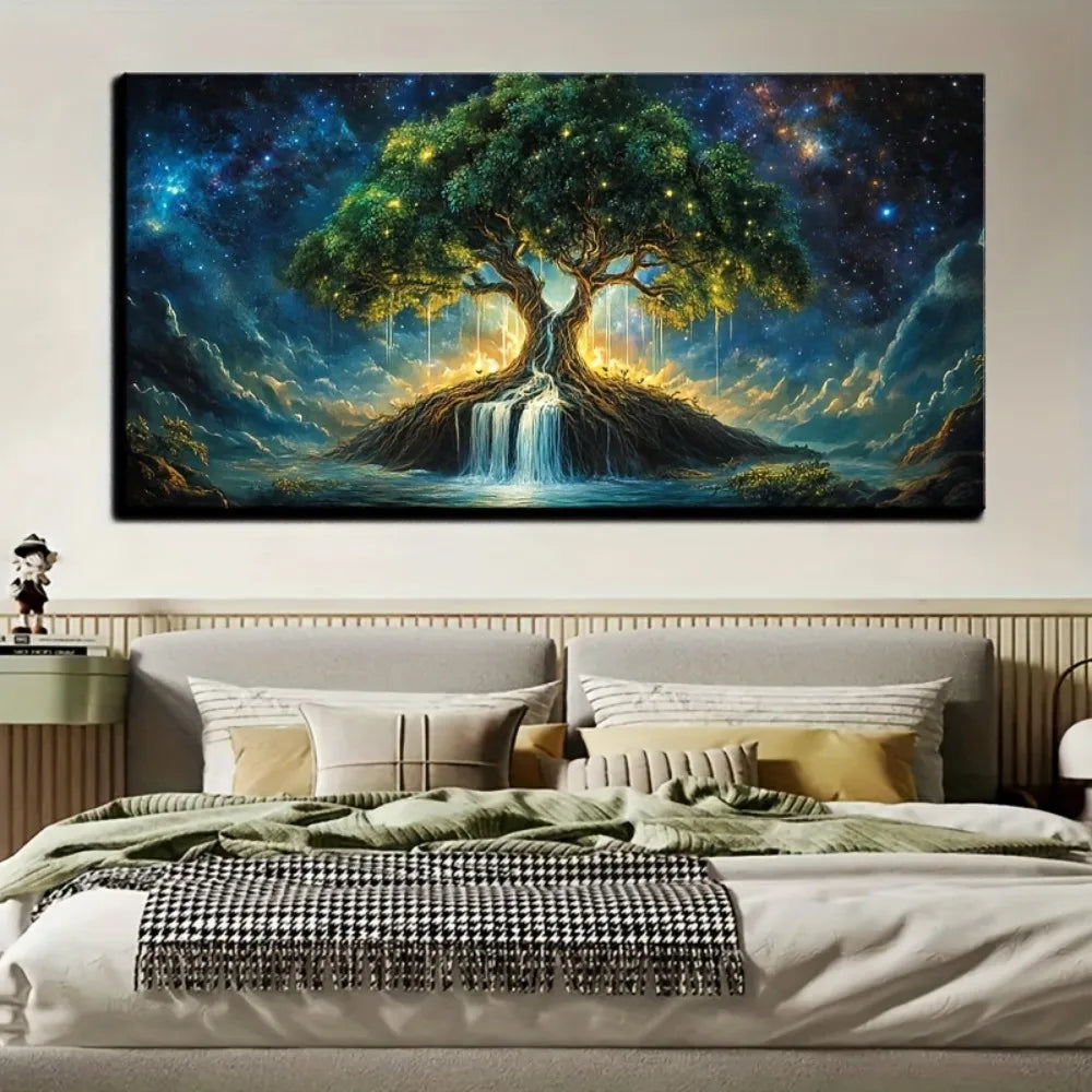 Tree of Life Magic, 1.5" Thick, Solid Pine Wood Frame
