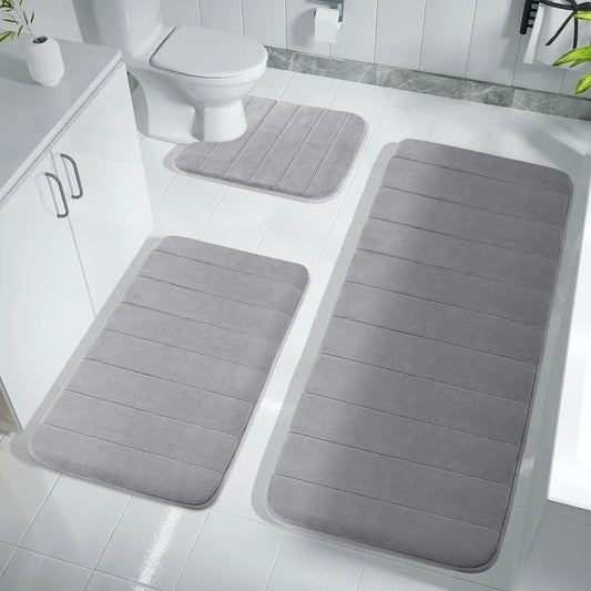 Super Absorbent Bathmat Memory Foam, Non-slip