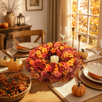 22 Inch Autumn Front Door Wreath