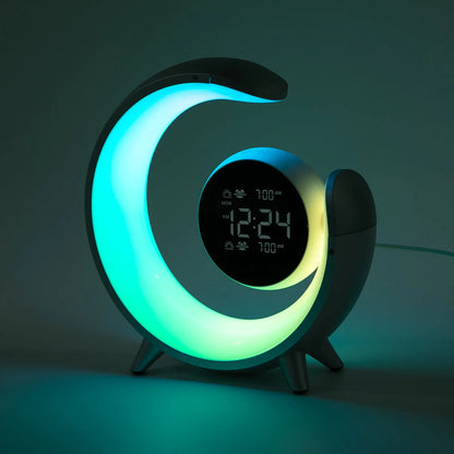 Intelligent Table Lamp Bedside Night Light 360° Immersive Sound