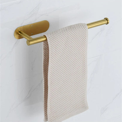 Hand Towel Holder for Bathroom, Kitchen, Adhesive
