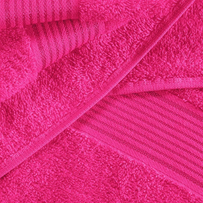 Ultra Soft 6-Pack Cotton Towel Set: 2 Bath, 2 Hand, 2 Wash Cloths