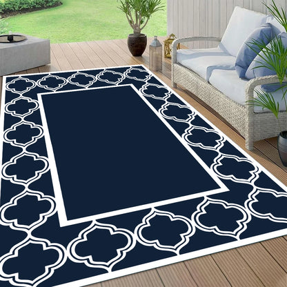 Outdoor Rugs, Waterproof, Reversible