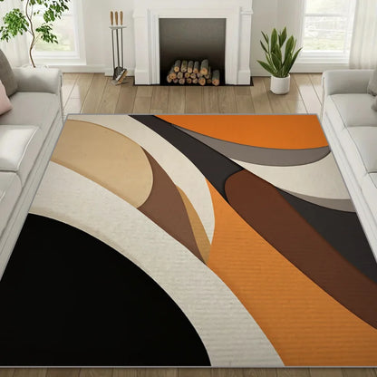 Anti-Slip Modern Minimalist Abstract Geometric Large Area Rug