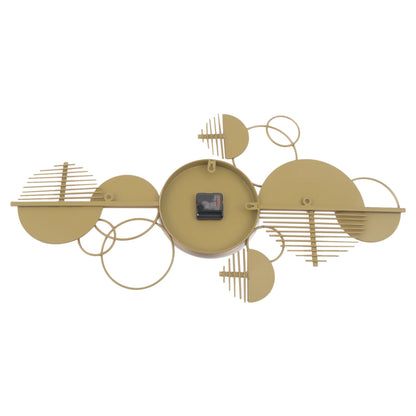 Creative Modern Metal Wall Clock, Silent Operation
