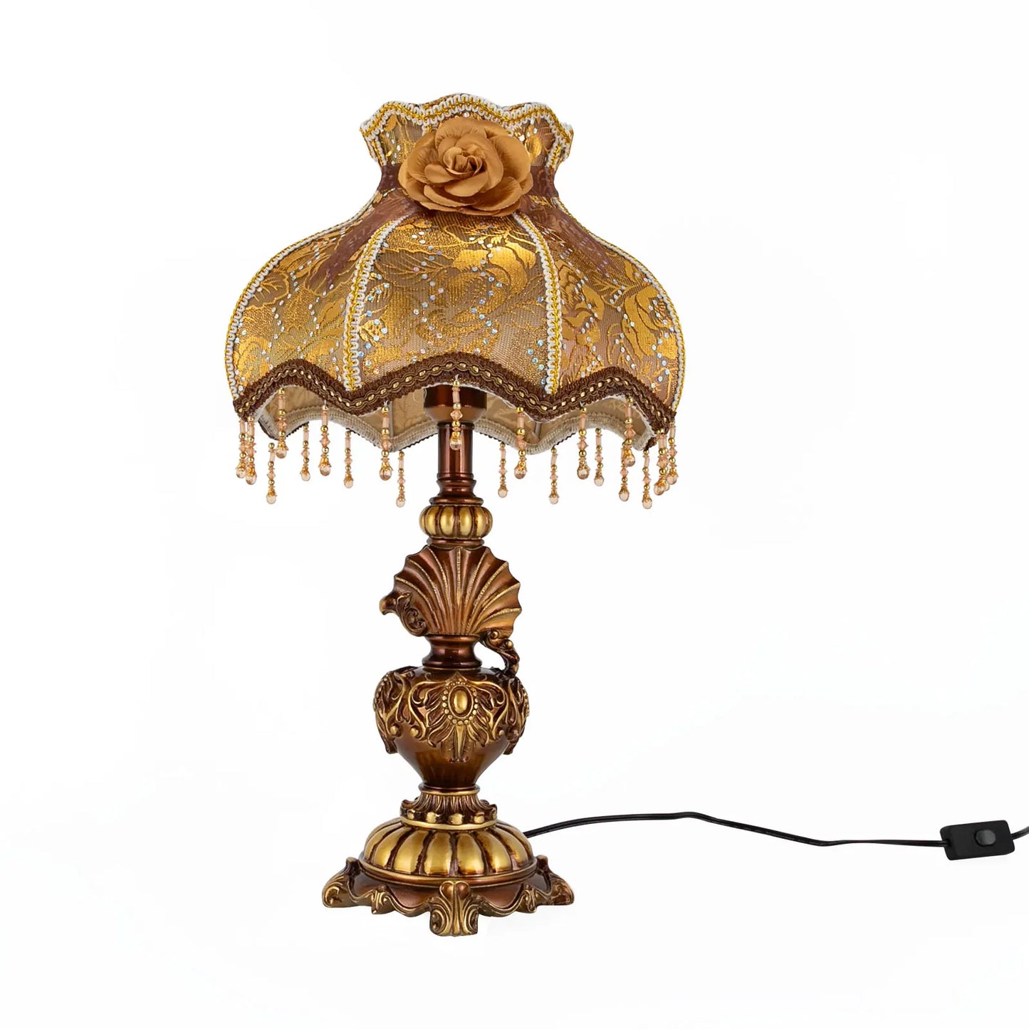 Table Lamp, 32.29-53.82ft² Lighting Area, W/ Sleek Edges