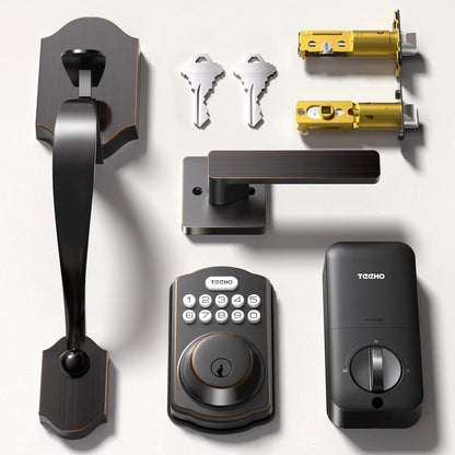 Electronic Keyless Entry Door Lock, Auto-Lock, Keypad