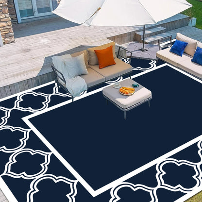 Outdoor Rugs, Waterproof, Reversible