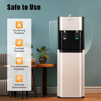 Bottom Loading Water Dispenser w/Heating and Cooling Functions