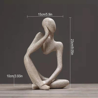 Thinker Statue, Portrait Silicone Mold