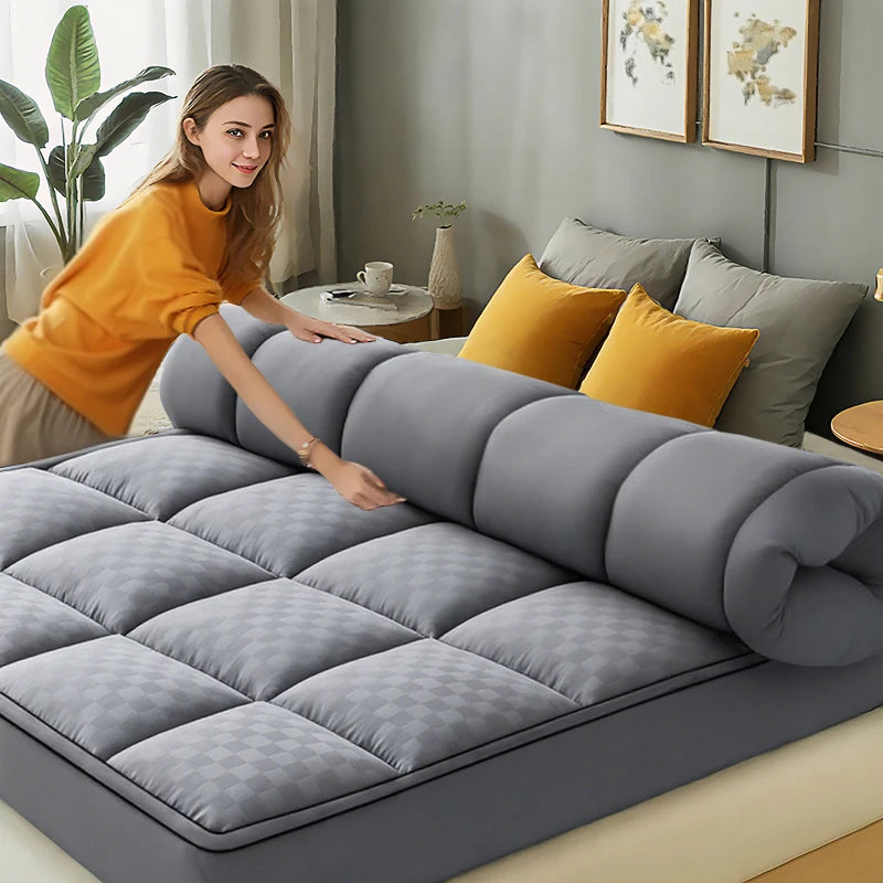 Thick Mattress Cover, Cooling, Noiseless, Breathable, Fitted