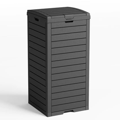 38 Gallon Trash Bin, Waterproof, UV-Resistant ,Lockable Lid