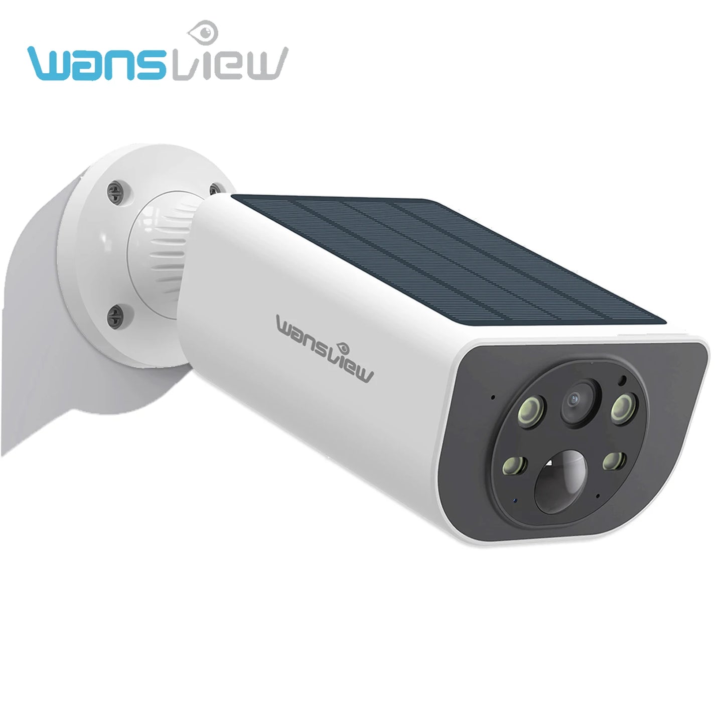 Outdoor Solar Security Camera w/2-Way Audio