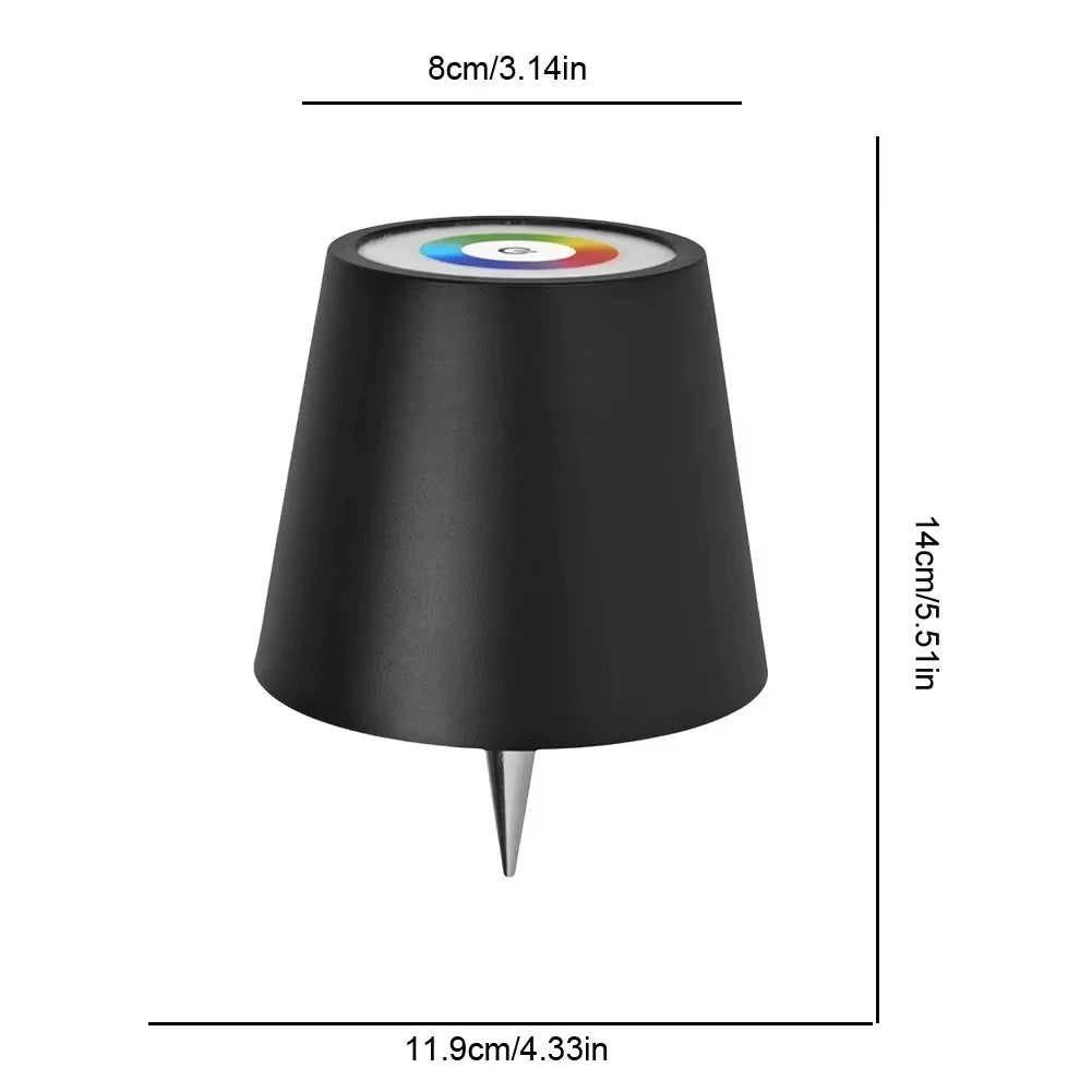 Touch LED Bottle Lamp, USB Rechargeable Mood Bottle Lamp