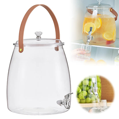 5L Cold Water Kettle w/Tap Beverage Dispenser