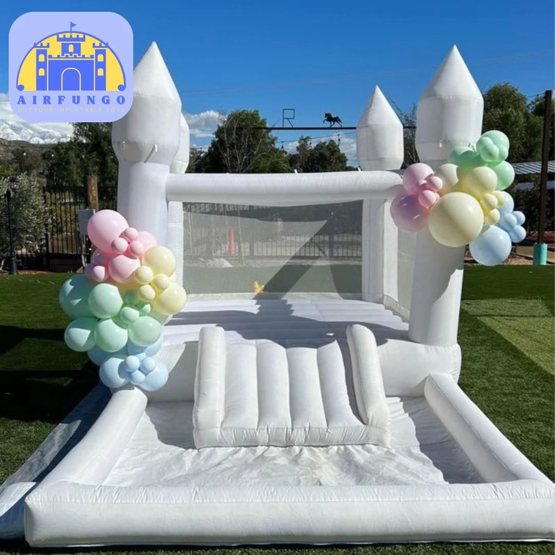 8x13x8ft Bounce House, Slide, Ball Pit, Blower